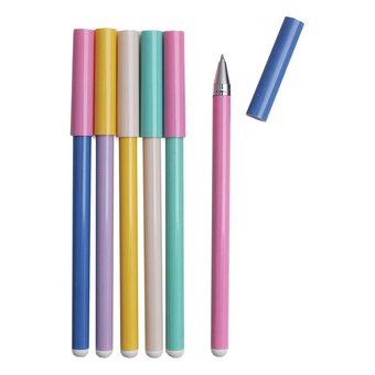 Pastel Ballpoint Pens 6 Pack