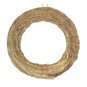 Natural Grass Wreath 29cm image number 1