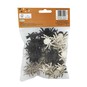 Black and White Wooden Spiders 72 Pack  image number 6