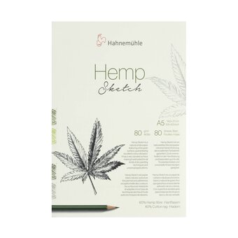 Hahnemuhle Hemp Sketch Pad A5 80 Sheets