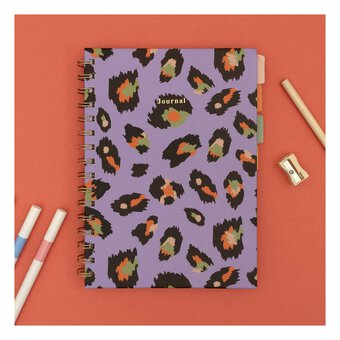 Leopard Print Journal A5