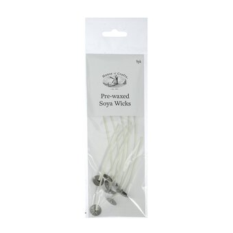 House of Crafts Pre-Waxed Soya Wick Assemblies 9 Pack  image number 3