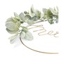 Gold Metal Merry Wreath 40cm image number 4