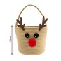 Reindeer Rope Basket 26cm image number 5