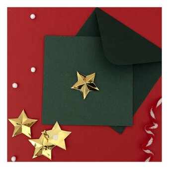 Gold Star 3D Paper Toppers 4 Pack 