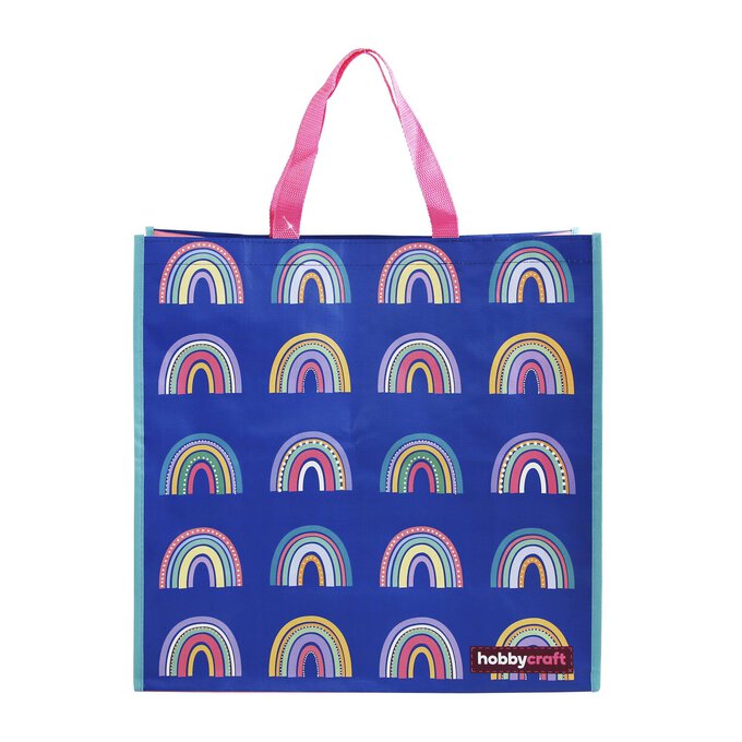 Multi Rainbow Woven Bag for Life | Hobbycraft