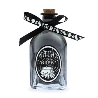 Black Potion Bottle 13cm