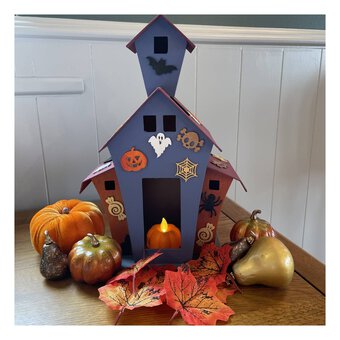 Mache Haunted House 29cm