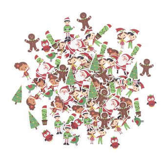 Elf and Friends Foam Stickers 120 Pack image number 2