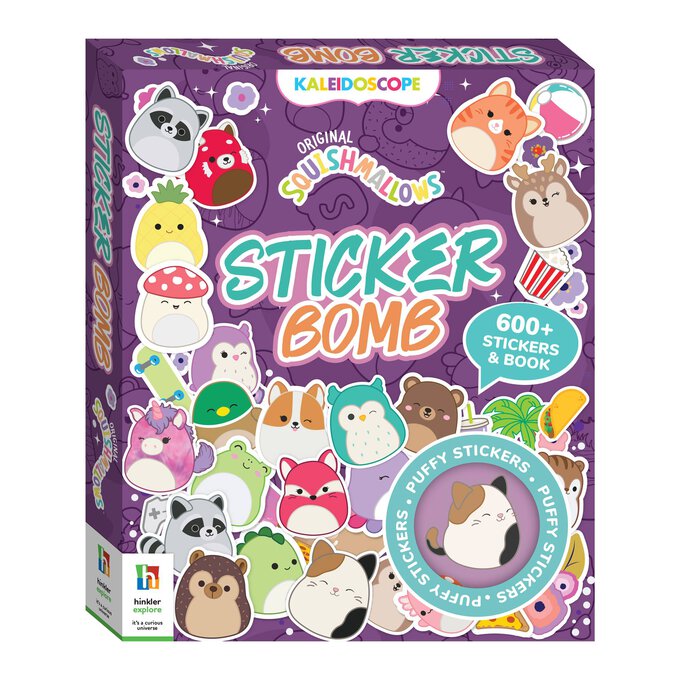 Original Squishmallows Kaleidoscope Sticker Bomb Kit image number 1