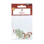 Christmas Dino Card Toppers 4 Pack  image number 5