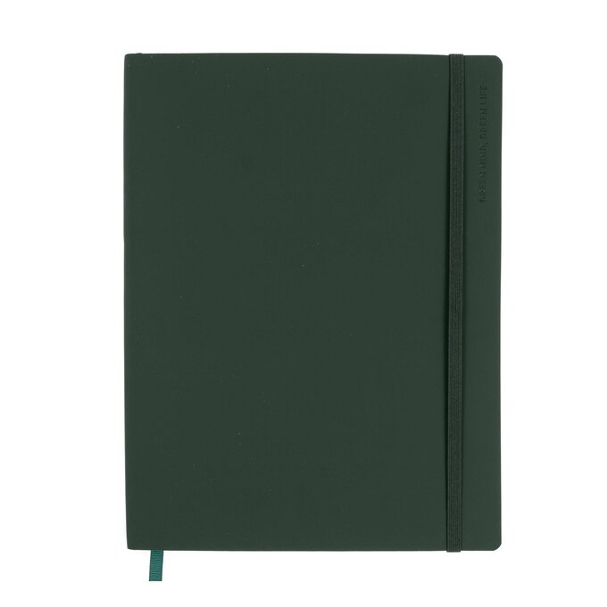 Green Eco Notebook 19cm x 25cm image number 1