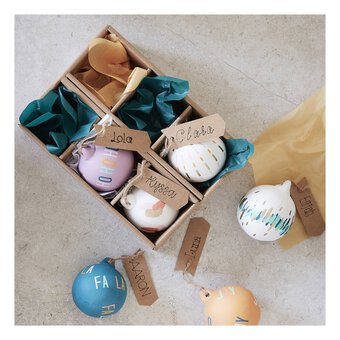 Ceramic Bauble with Jute 24 Pack Bundle image number 5