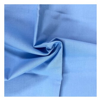 Women’s Institute Sky Blue Premium Cotton Fabric by the Metre