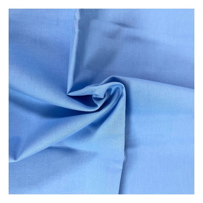 Women’s Institute Sky Blue Premium Cotton Fabric by the Metre image number 1