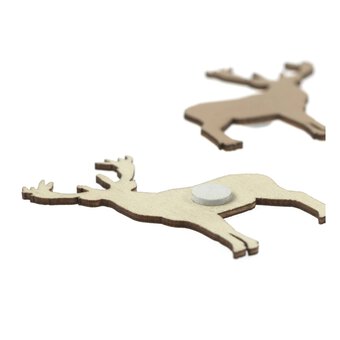 Gold Stag Wooden Toppers 4 Pack image number 4