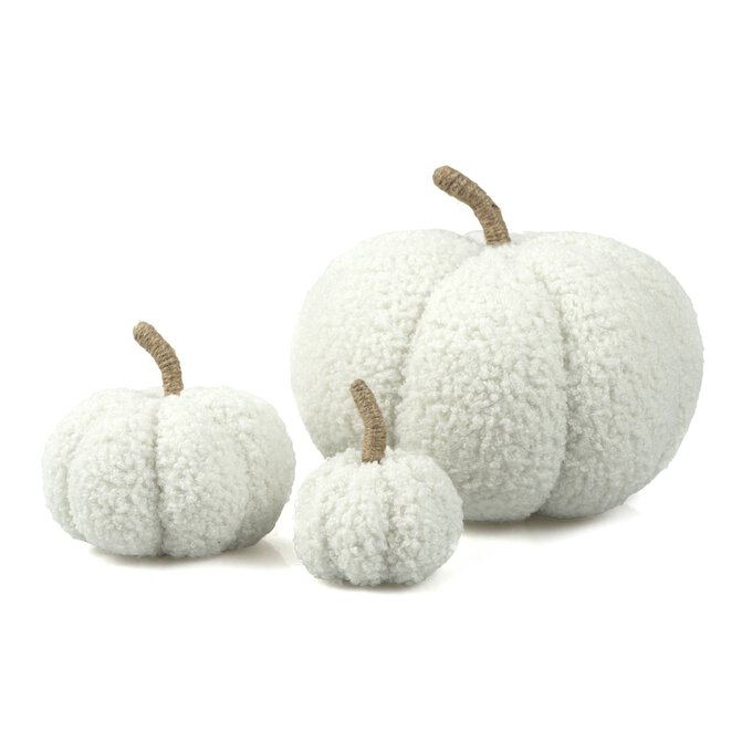 White Borg Pumpkin Collection 3 Pack Bundle image number 1