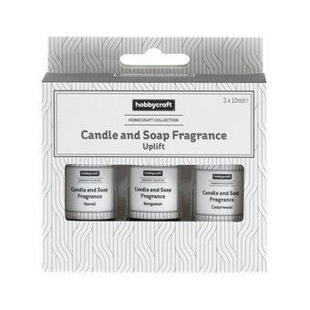 Uplift Candle and Soap Fragrance 10ml 3 Pack image number 4