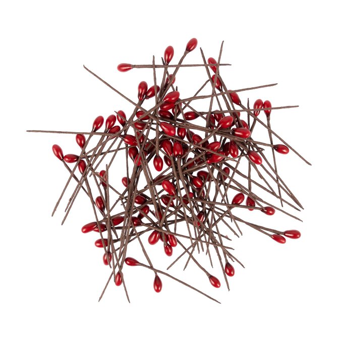 Red Berry Picks 100 Pack image number 1