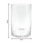 Clear Glass Cylinder Vase 15cm x 10cm  image number 3