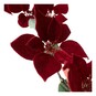 Red Poinsettia Garland 1.8m image number 3