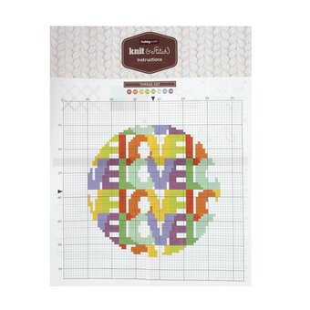 Pride Rainbow Cross Stitch Kit image number 3