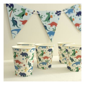 Dinosaur Party Paper Cups 8 Pack image number 2