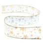 Gold Star Wire Edge Ribbon 63mm x 3m image number 2