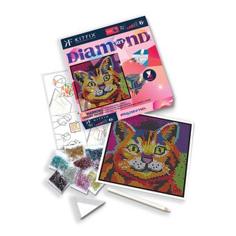 Kitfix Kitten Diamond Art image number 4