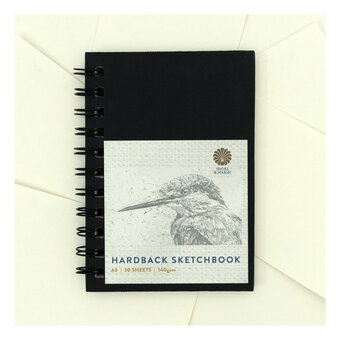 Shore & Marsh Portrait Hardback Sketchbook A6 30 Sheets