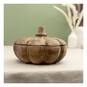 Wooden Pumpkin Bowl 15.5cm image number 1