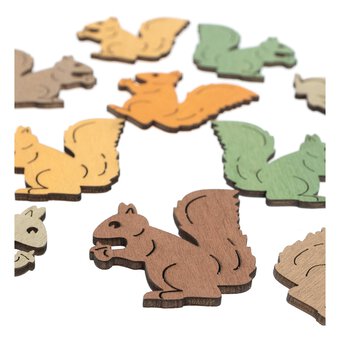 Wooden Squirrel Scatter 12 Pack image number 3