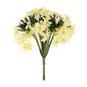 Soft Yellow Verbana Floral Pick 10cm image number 1