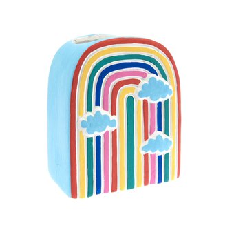 Paint Your Own Rainbow Pen Pot 