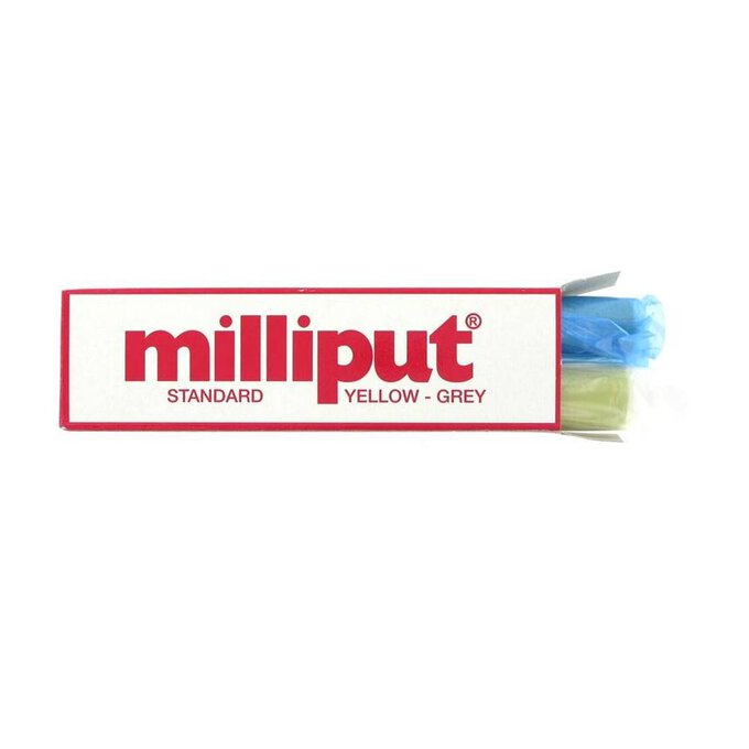 Proops Milliput Epoxy Putty, Standard Yellow Grey X 2 Packs. Modelling,  Sculpture, Ceramics, Slate Repairs. x1015a Free UK Postage 