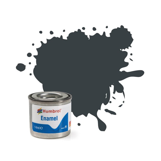 Humbrol Olive Drab Enamel Matt Paint 14ml (66) image number 1