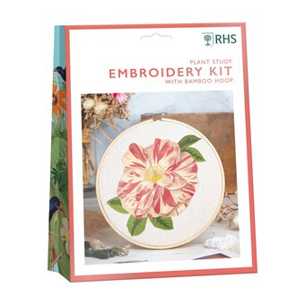RHS Plant Study Embroidery Kit 8 Inches