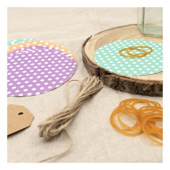 Polka Dot Jam Jar Topper Kit 24 Pack image number 2