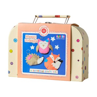 Buttonbag Sleepy Friends Craft Kit