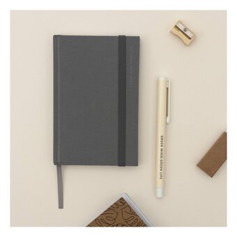 Grey Eco Notebook 9cm x 14cm