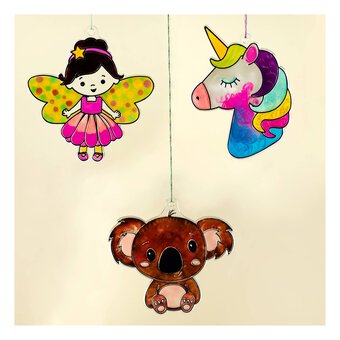 Fairy and Unicorn Suncatcher Bundle image number 3