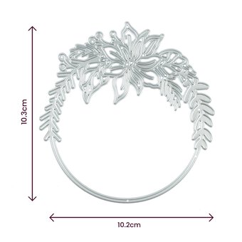 Christmas Wreath Die 10.3cm x 10.2cm image number 3