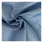 Denim Blue Cotton Denim Fabric by the Metre image number 1