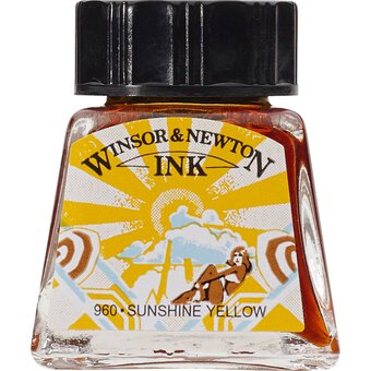 Winsor & Newton Drawing Ink 30 ml Gold