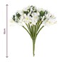 White Verbana Floral Pick 10cm image number 4