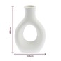 Ceramic Vase with Hole 12.5cm x 18.5cm image number 4