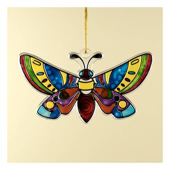 Butterfly Plastic Suncatcher 12.5cm