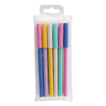Pastel Ballpoint Pens 6 Pack | Hobbycraft
