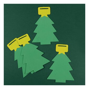 Christmas Tree Foam Shape 4 Pack