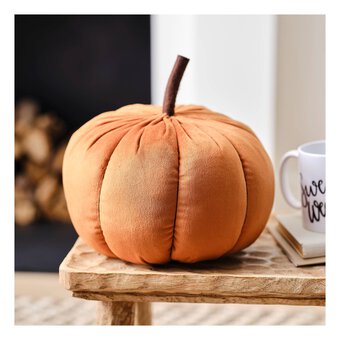 Rust Plush Pumpkin 22cm